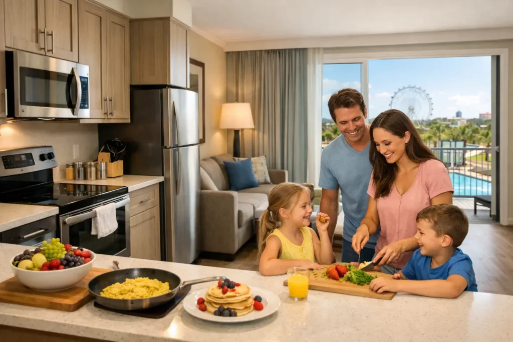 Hotel em Orlando com Cozinha Completa for Families